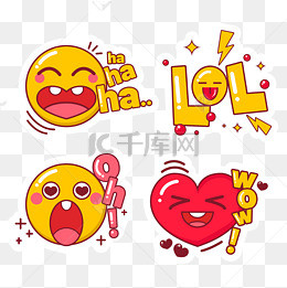 手绘设计有趣的emoji