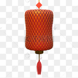 3d圆柱形灯笼