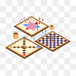 卡通象棋棋盘