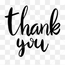 thank you手写花体字体