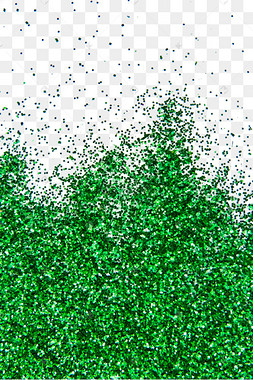 绿色闪粉颗粒