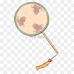 古风中国风团扇文化圆扇