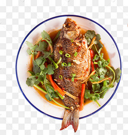 食物红烧鱼家常菜美食餐点中餐