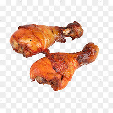 餐饮美食烤鸡腿