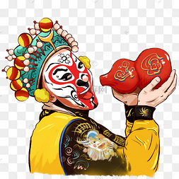 京剧脸谱广告