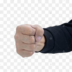 握拳拳头硬了