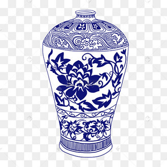 古风青花瓷瓷器