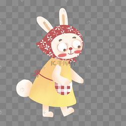 兔子动物兔妈妈