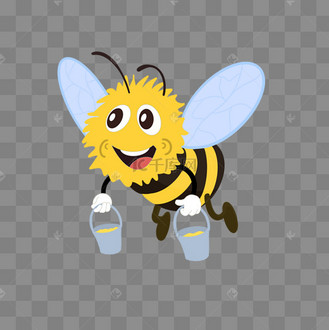 蜜蜂昆虫采蜜马蜂窝蜇人