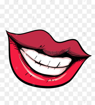 微笑大笑牙齿笑容开心搞笑露齿笑喜悦