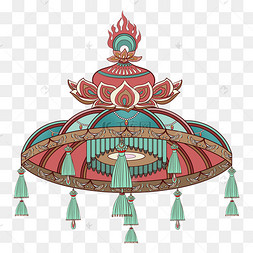 敦煌文化华盖吊饰