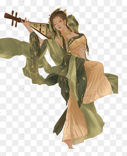 敦煌壁画敦煌飞天反弹琵琶