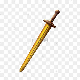 游戏电竞原画武侠立体刀剑兵器武器宝剑道具