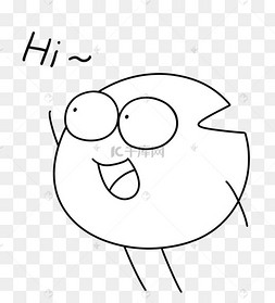 png下载psd缺缺520情人节表白黑白漫画表情包简笔画下载 png下载psd