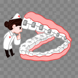 洁白牙齿牙齿矫正