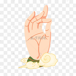 兰花指敦煌佛手