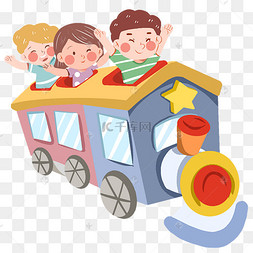 六一儿童节儿童火车