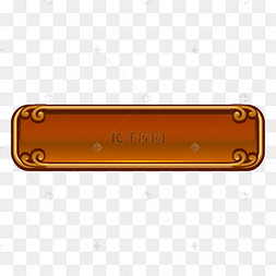 电竞游戏质感边框按钮