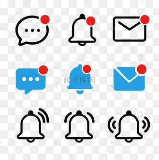 模拟新消息提醒未读图标