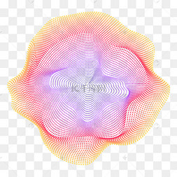 边框抖音故障动感边框抖音喷钱枪吐钱手枪圆形音浪波炫彩科技曲线底纹