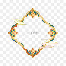 古典云纹边框图片-古典云纹边框图片素材免费下载-千库网