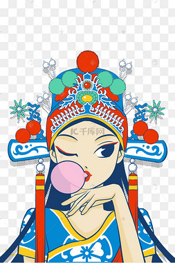 戏曲京剧人物女驸马