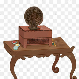 唐朝古代化妆台