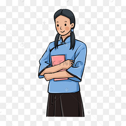 民国q萌历史人物女学生