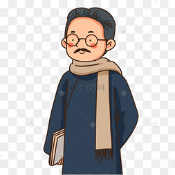 q萌民国历史人物教书先生