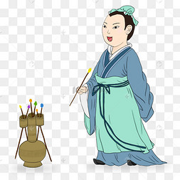 投壶游戏投掷古代传统礼仪