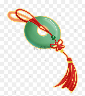 玉佩装饰品国潮物品