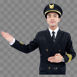 飞行员引导手势