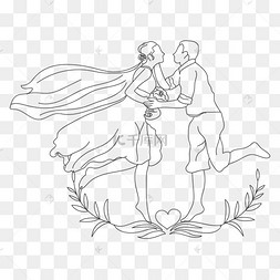 新婚婚礼下载 png下载psd新婚新娘婚纱下载 png新婚快乐红色字体下载