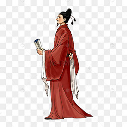 古代书籍和香炉古代书生男人古代书籍和书桌古风古书竹简古风线装书本