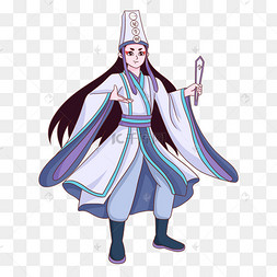 中元节鬼节白无常