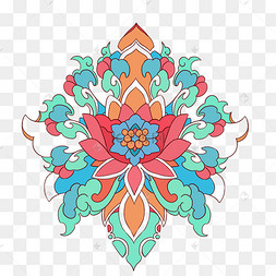 中国风敦煌花纹