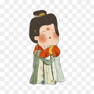 q萌唐朝杨贵妃