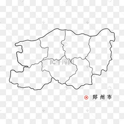 河南郑州地图