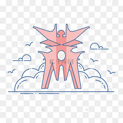 河南地标商丘神火商字地标