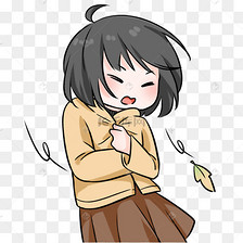 秋天换季着凉风寒感冒寒潮