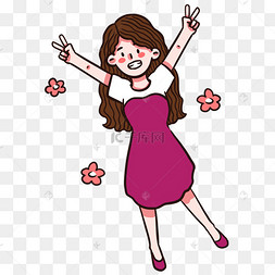 比耶手势3d比耶小手势可爱的白色萨摩耶耶开心可爱小胖手手势表情包