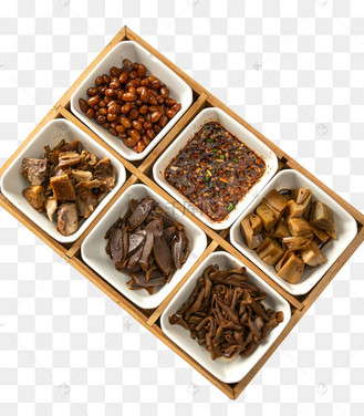 卤四宝食物美食