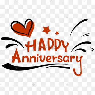 周年纪念日快乐个性字体