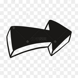 下载 png下载psd简约卡通黑色向右箭头下载 png下载eps黑色向右的三角