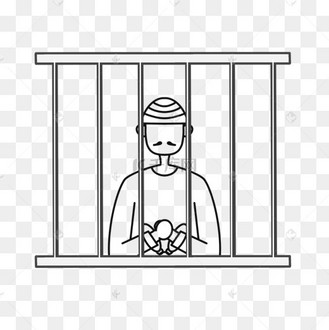 线稿监狱剪贴画