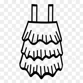 创意黑白单色涂鸦创意吊带裙