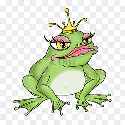 公主与青蛙头像图片