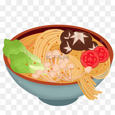 拉面剪贴画卡通可爱
