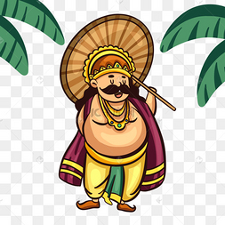 欧南节印度马 巴利国王
