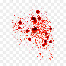 医疗抛甩状血斑